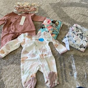 Girls Newborn Bundle all NWT 5 pieces